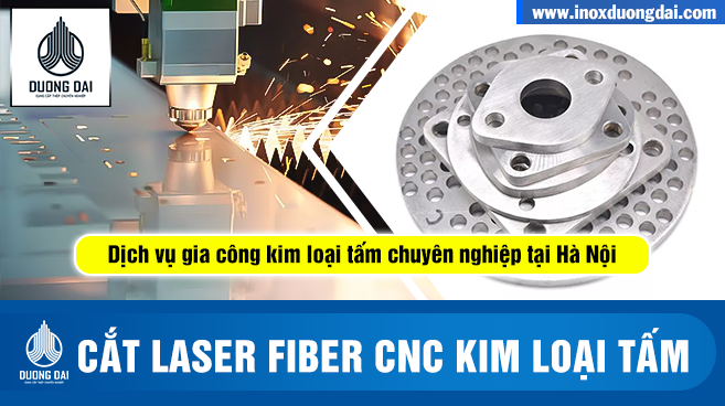 CẮT CNC LASER FIBER KIM LOẠI TẤM